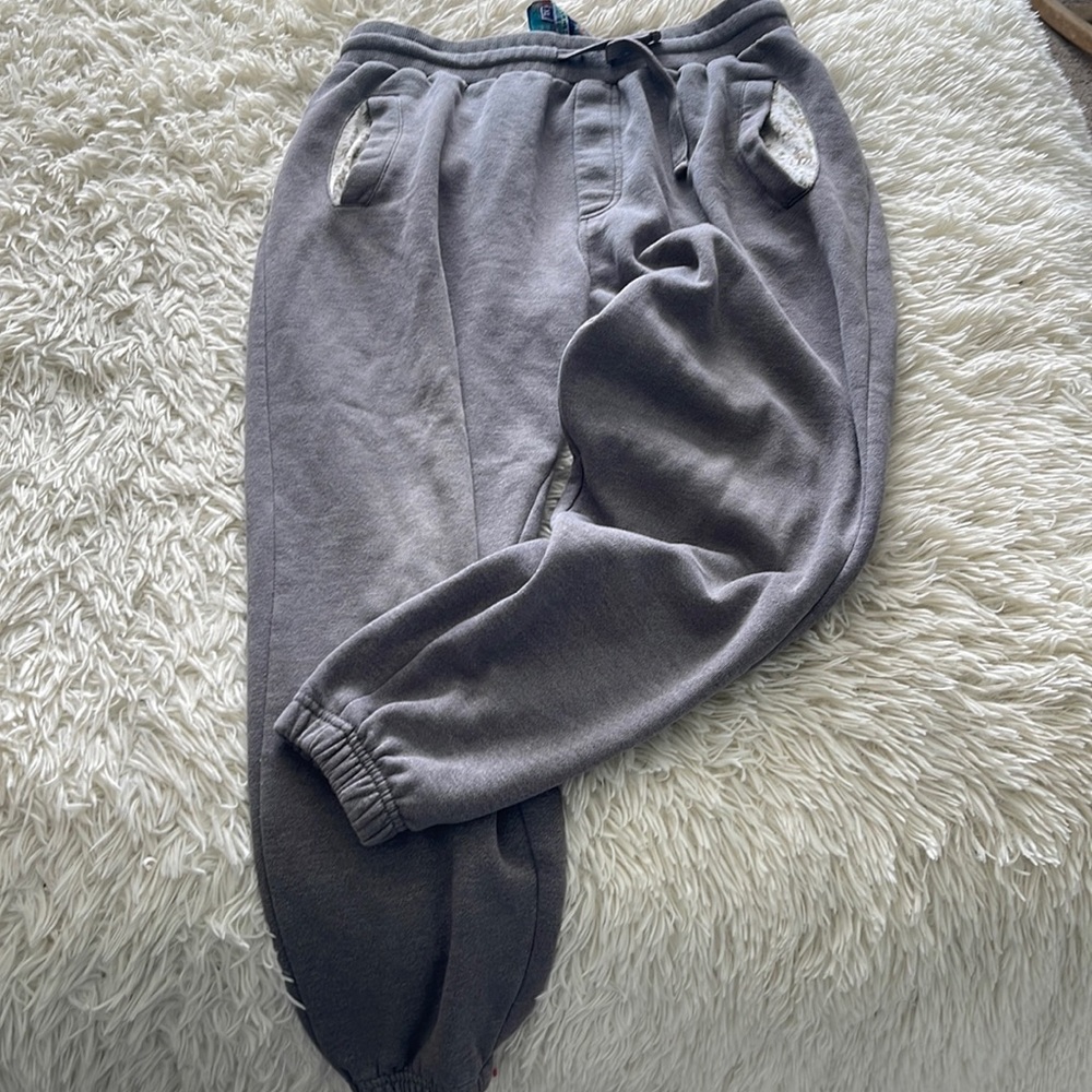 Grey jogger sweats